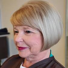 Nice and very attractive bob hair with charming bangs. 15 Ideal Bob Haircuts For Older Women 2020 Trends