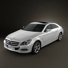 3d Model Of Mercedes Benz Cls Class W218 2012 Mercedes Benz Cls Benz E Benz E Class