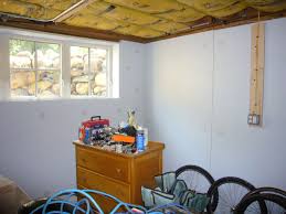 The Facing On Thermax Insulation Is White I Used Between 6 And 8 Hilti Fasteners Per Sheet T Basement Insulation Interior Wall Insulation Glass Doors Interior