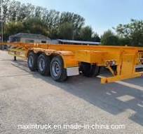 2/3 Axles 40FT Skeleton Semi Trailer for Container Transportation