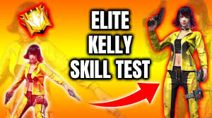 Art free fire kelly and maxim ♥️. Is Elite Kelly The Swift Useful Skill Test Free Fire Youtube