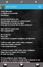 En la primera aparece una mujer interpretando la letra de bad bunny y simulando que está siendo pegada en su rostro y comienzan a aparecer moretones. Bad Bunny Musica Nuevo Letras For Android Apk Download