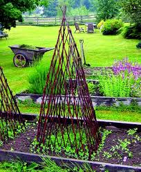 Willow Teepee Willow Garden Climbing Plants Trellis Tower Garden