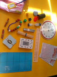 Individual Maths Manipulatives Bags Each Student Keeps A Set Of Maths Manipulatives In A Drawstring B Math Manipulatives Math Activities Elementary Math Tools