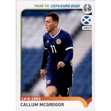 Callum william mcgregor (born 14 june 1993) is a scottish professional footballer who plays as a midfielder for scottish premiership club celtic. Road To Em 2020 Sticker 298 Callum Mcgregor Schottland 0 39