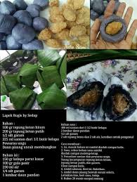 Lapek Bugis Kue Resep Camilan