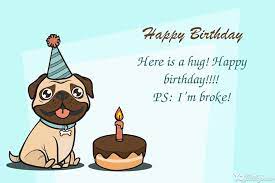 Nawmal, 405 avenue ogilvy, montréal, qc, h3n 1m3, canada. Make Your Own Funny Pug Greeting Cards Online Free