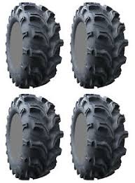 Details About Four 4 Interco Vampire Ii Atv Tires Set 2 Front 27x9 14 2 Rear 27x11 14 2