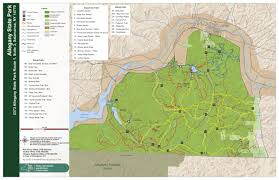 There's also the option to backpack in for several miles and find a quiet site away from any roads or people. Allegany State Park Trail Map New York State Parks Avenza Maps