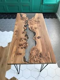 Epoxy Table Epoxy Resin Table Live Edge Table Coffe Table Dining Table Wood Resin Table Resin Table Epoxy Table Top