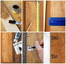 Eine messlatte aus holz selber machen. 1001 Kreative Und Originelle Ideen Fur Messlatte Kinder Diy