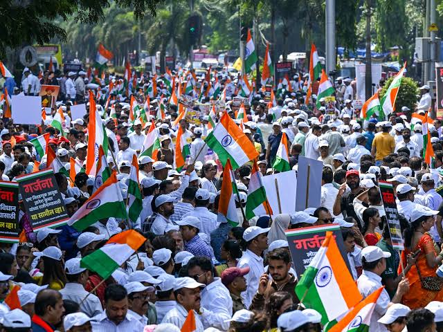 Mass protests demanding poll chief resignation shake India for third day