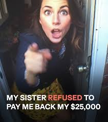 why people get mad at you when they owe you money ?