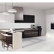 Credence Effet Brique Blanche Verre Et Alu Credence Cuisine Deco