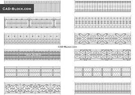 This resource will help ensure that your plans are complete and that your projects are built correctly. Wrought Iron Railing Cad Blocks Free Download