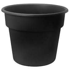 Bloem 12 In Peppercorn Dura Cotta Plastic Planter 12 Pack Dc1260 12 The Home Depot Plastic Pots Planters Planter Pots
