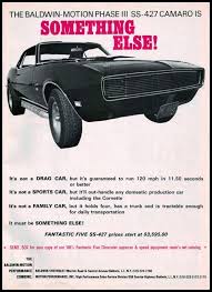 Mystery 1969 Baldwin Motion Camaro Camaro Muscle Car Ads Vintage Camaro