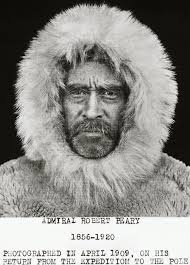 The American Explorer Robert Edwin Peary (1856-1920) Photographed in April  1909 Returning from His Expedition to the North Pole