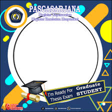 Adikku baru saja sidang skripsi di semester 14 dengan ipk terakhir 3,32 pasalnya, kata @malarea, selama mengerjakan skripsi pun, adiknya tak mendapat hambatan sama sekali dari pihak kampus. Twibbon Ujian Tesis