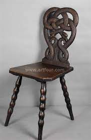 a rare carved black forest snake chair ca 1900 art nouveau furniture carved furniture gothic furniture
