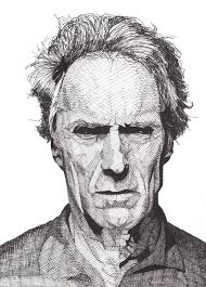 Clint Eastwood 7 Portrait Sketches Celebrity Portraits Portrait