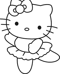 I Have Download Hello Kitty Dancing Coloring Page Hello Kitty Drawing Hello Kitty Coloring Kitty Coloring