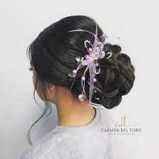 Beautiful Low Bun Quinceanera Hairspiration Hairstyleideas Xvanos Sweetsixteen Updo Quince Hairstyles Bridal Hair Hair Styles
