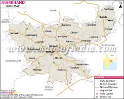 Jharkhand Road Map
