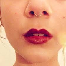 Beaded Septum Ring By J Colby Smith Septum Piercing Jewelry Septum Jewelry Bull Nose Piercing