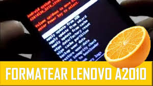 Hard reset para volver al estado de fábrica a2010. Formatear Lenovo A2010 A2010i36 By Gsm Prime
