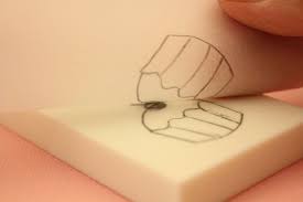 Sachets or pockets of photopolymer are turned into clear stamps by the use of light and a black and white image. Diy Stamp Handmade Stamps Make Your Own Stamp