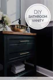 How to install contact paper countertops for a here's a diy vanity makeover idea by living letter home. Build This Bathroom Vanity For 120 Crafted By The Hunts