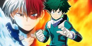 Todoroki and midoriya