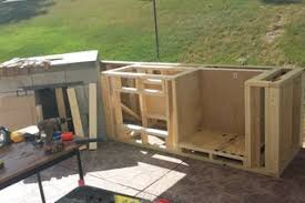 Our diy outdoor kitchen build began with some ground excavation and measuring for slab height as compared to the when john was getting the cinder block structure finished he began thinking about his finish material. How To Build An Outdoor Kitchen 13 Steps Instructables