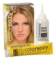 It should be light, but not white, and shouldn't. Color Eazy Lightest Blonde Hair Color Kilimanjaro Distributors