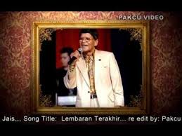 Lagu ini sangat popular pada awal era 1970 an. Lembaran Terakhir Allahyarham Dato Ahmad Jais Youtube