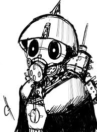 Most gas masks are also respirators though the word gas mask is often used to refer to military. Gas Mask Soldier By Magicalmeepo On Deviantart