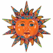 Talavera Wall Art Talavera Animals Mexican Decorative Accents Mexican Wall Art Mexican Folk Art Ceramic Sun