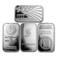 1 oz silver bar secondary market