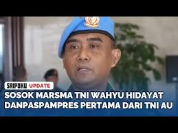 SOSOK Marsma TNI Wahyu Hidayat Sudjatmiko, Danpaspampres Pertama dari  Angkatan Udara