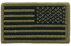 Black And White American Flag Patch Meaning Military Uniform Usa American Flag Patch Military Hook Loop Flag Patch Ocp Reverse American Flag Patch Flag Patches Flag Accessories