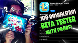 How To Download League Of Legends Wildrift For Ios Finally Beta Tester Youtube