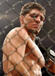 Image result for Nick Diaz licking blood