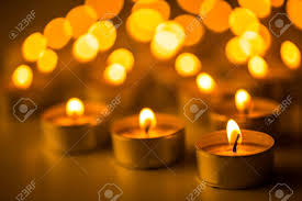 Candles Light Christmas Candles Burning At Night Abstract Candles Stock Photo Picture And Royalty Free Image Image 48691460