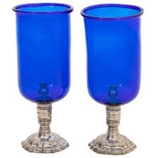 Finding the right candle holders for you. Cobalt Blue Glass Candle Holders 12 For Sale On 1stdibs
