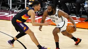 James harden has been such an unstoppable force that teams need to come up with new defensive strategies to have a prayer at slowing him down. James Harden Leads Shorthanded Nets To 24 Point Comeback In Road Win Over Suns Cbssports Com