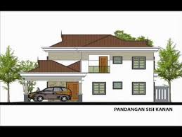 Setar impian construction rumah banglo satu tingkat moden sumber : Plan Rumah 2 Tingkat 5 Bilik Design Rumah Terkini