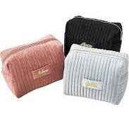Amazon.com: Dyoart Bolsa de maquillaje de terciopelo ...