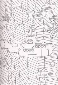 The Beatles Yellow Submarine Coloring Page Yellow Submarine Art Yellow Submarine Beatles Yellow