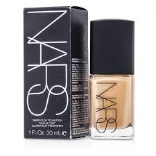 details about new nars sheer glow foundation santa fe medium 2 medium with peachy 1oz